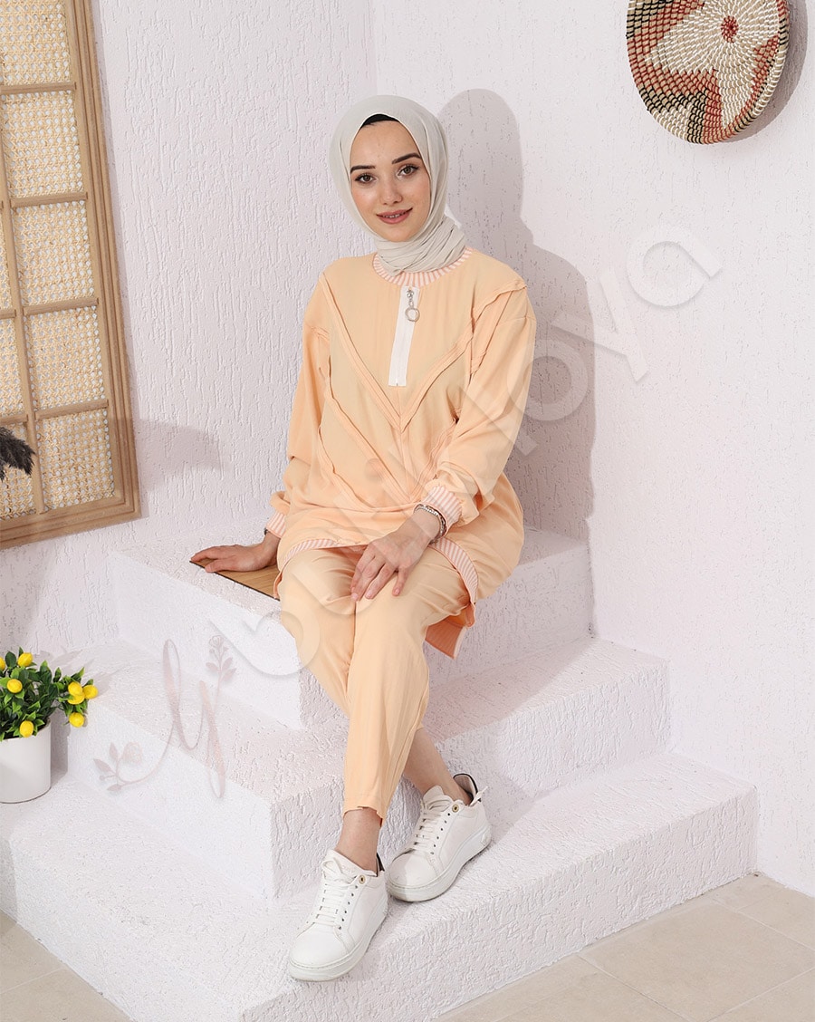 Fermuar Detaylı Takım