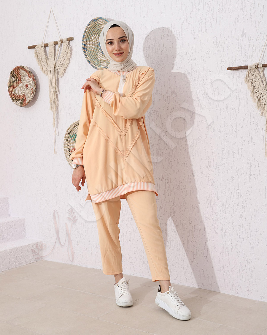 Fermuar Detaylı Takım