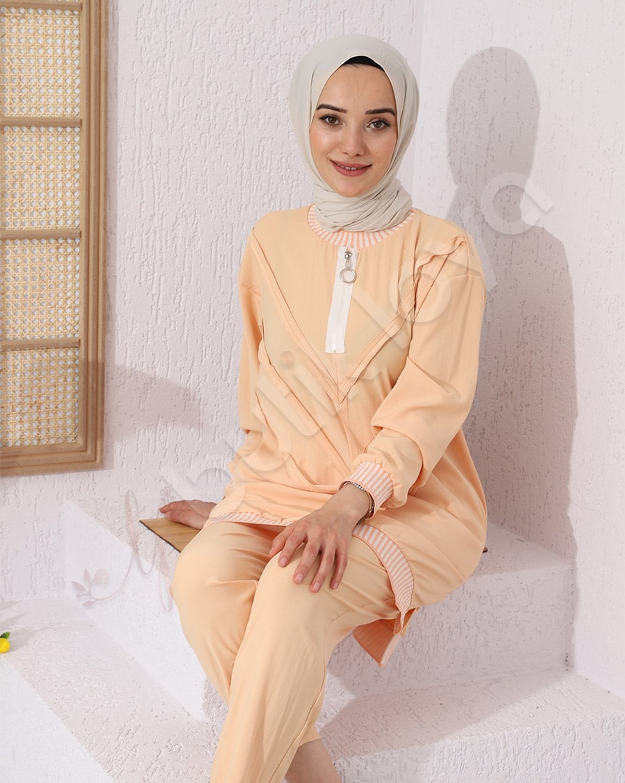 Fermuar Detaylı Takım