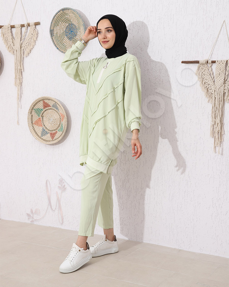 Fermuar Detaylı Takım