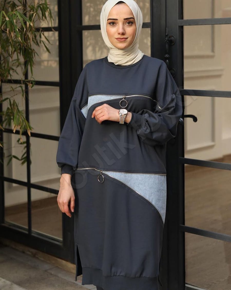 Fermuarlı Tunik