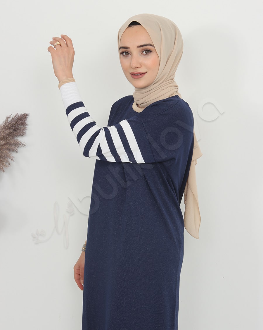 Mini Cepli Triko Elbise