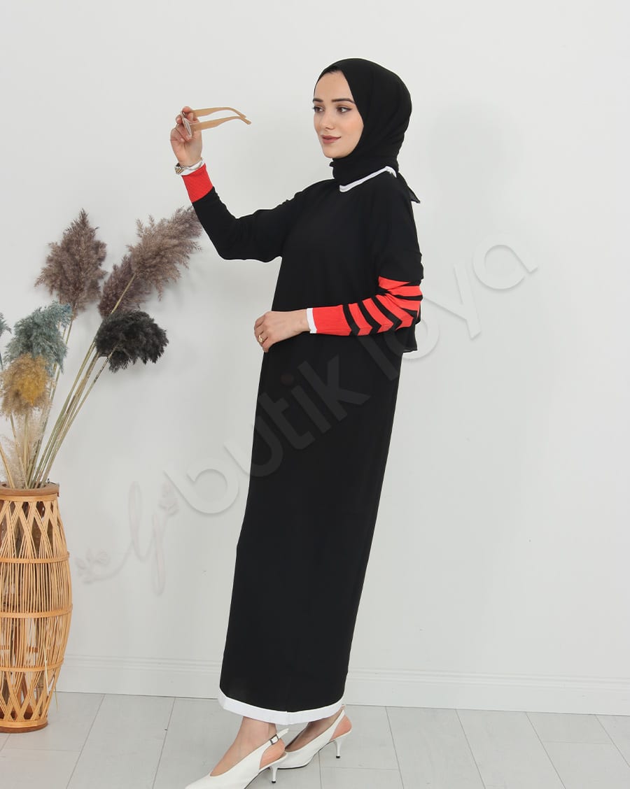 Mini Cepli Triko Elbise