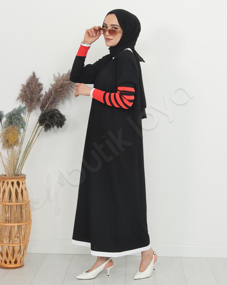 Mini Cepli Triko Elbise